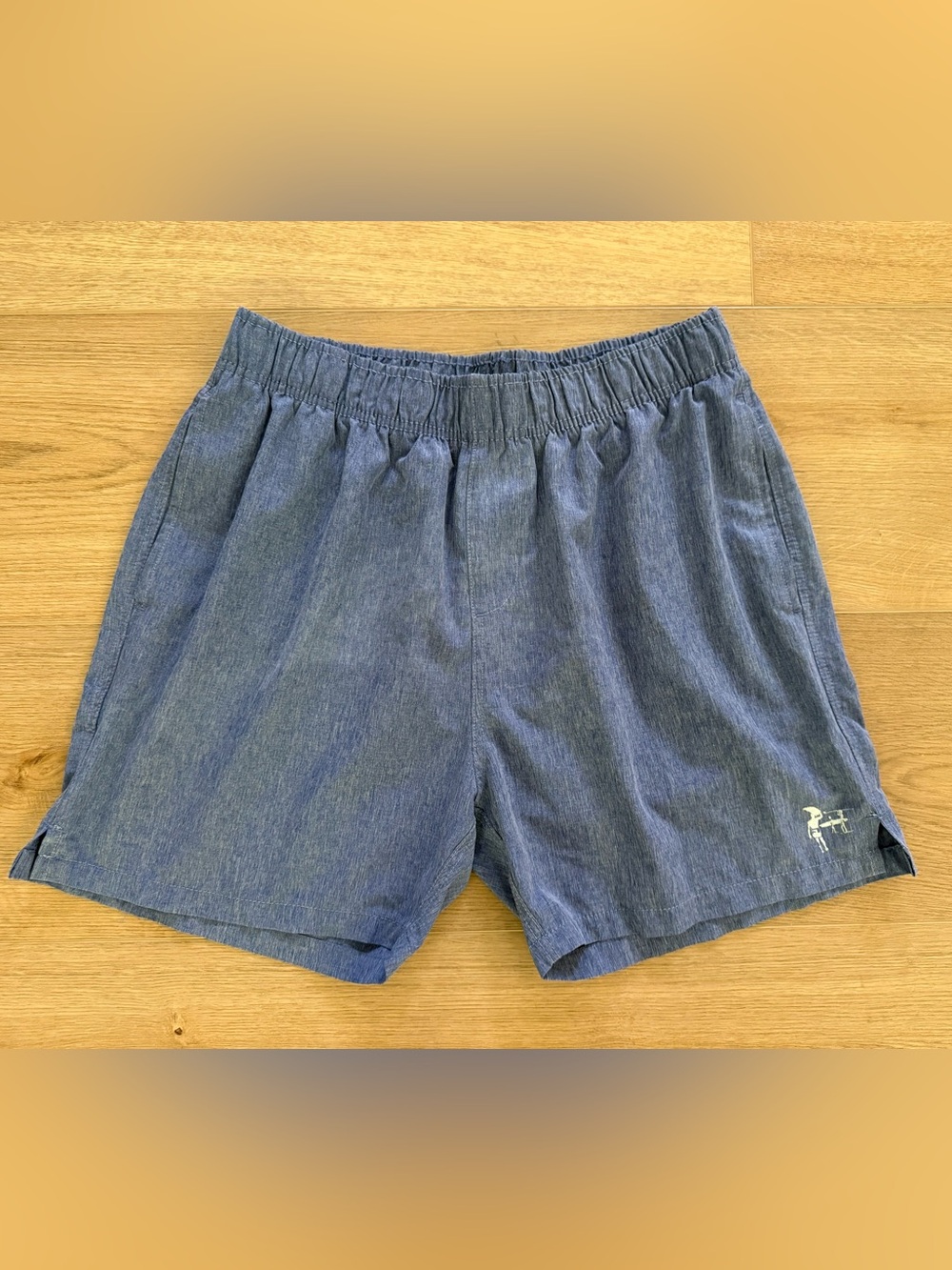 The Endless Summer Men’s Large Blue Hybrid Shorts Elastic Waist Stretch Beach
